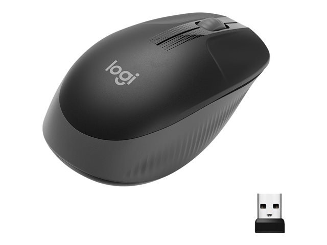 Logitech Logitech | Full size Mouse | M190 | Wireless | USB | Charcoal 910-005905