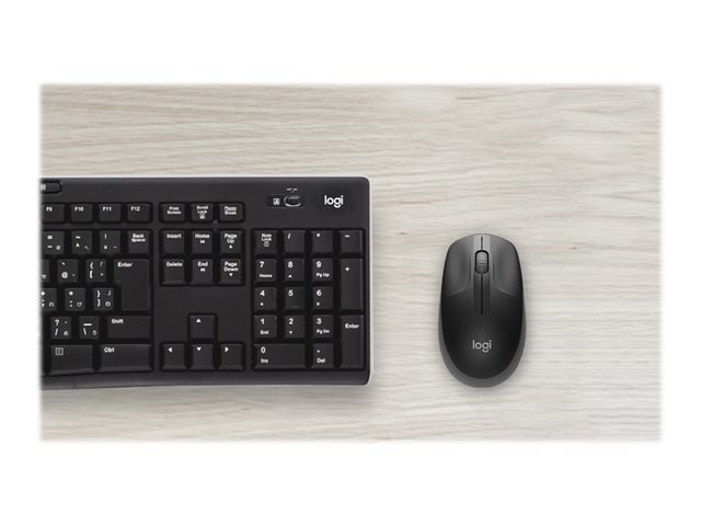 Logitech Logitech | Full size Mouse | M190 | Wireless | USB | Charcoal 910-005905