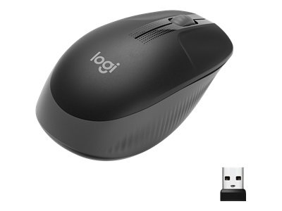 Logitech Logitech | Full size Mouse | M190 | Wireless | USB | Charcoal 910-005905