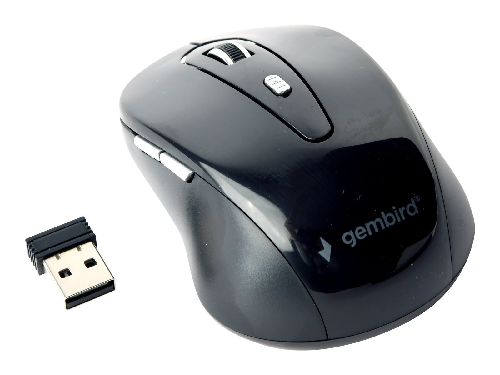 Gembird Gembird | 6-button wireless optical mouse | MUSW-6B-01 | Optical mouse | USB | Black MUSW-6B-01