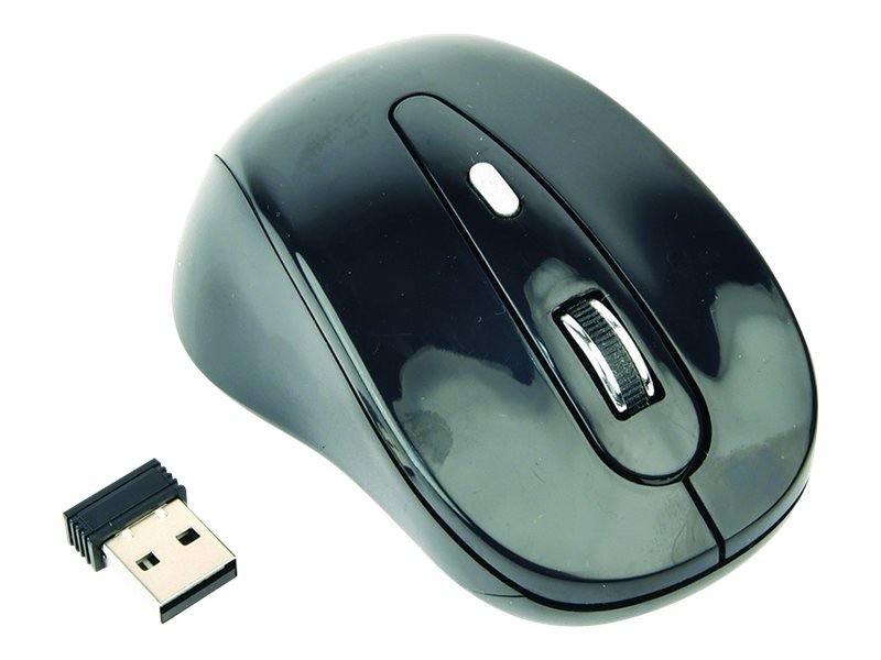 Gembird Gembird | 6-button wireless optical mouse | MUSW-6B-01 | Optical mouse | USB | Black MUSW-6B-01