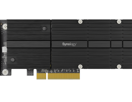 Synology Synology | M2D20 | Dual-slot M.2 NCMe PCIe SSD adapter card for cashe acceleration GT/s | PCIe 3.0 x8 M2D20