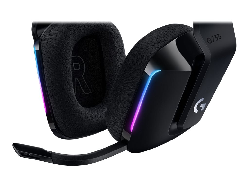 Logitech Logitech | Gaming Headset | G G733 | Wireless | Over-Ear | Noise canceling | Wireless | Black 981-000864