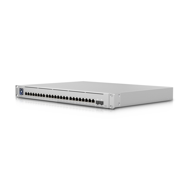 Ubiquiti Ubiquiti | Switch Enterprise 24 PoE | USW-Enterprise-24-PoE | Managed L3 | Rackmountable | Gigabit Ethernet (copper) ports quantity 12x10/100/1000 Mbps + 12x100/1000/2500 Mbps | SFP ports quantity 0 | SFP+ ports quantity 2 | PoE+ ports quantity 24 | Power supply type AC/DC, Internal, 550W USW-Enterprise-24-PoE