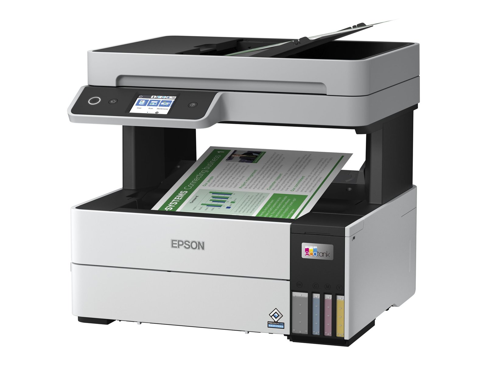 Epson Epson Multifunctional printer | EcoTank L6460 | Inkjet | Colour | 3-in-1 | Wi-Fi | Black and white C11CJ89403