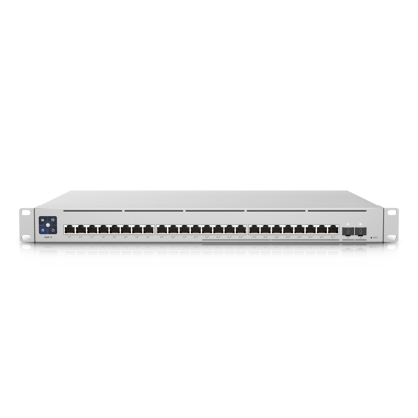 Ubiquiti Ubiquiti | Switch Enterprise 24 PoE | USW-Enterprise-24-PoE | Managed L3 | Rackmountable | Gigabit Ethernet (copper) ports quantity 12x10/100/1000 Mbps + 12x100/1000/2500 Mbps | SFP ports quantity 0 | SFP+ ports quantity 2 | PoE+ ports quantity 24 | Power supply type AC/DC, Internal, 550W USW-Enterprise-24-PoE