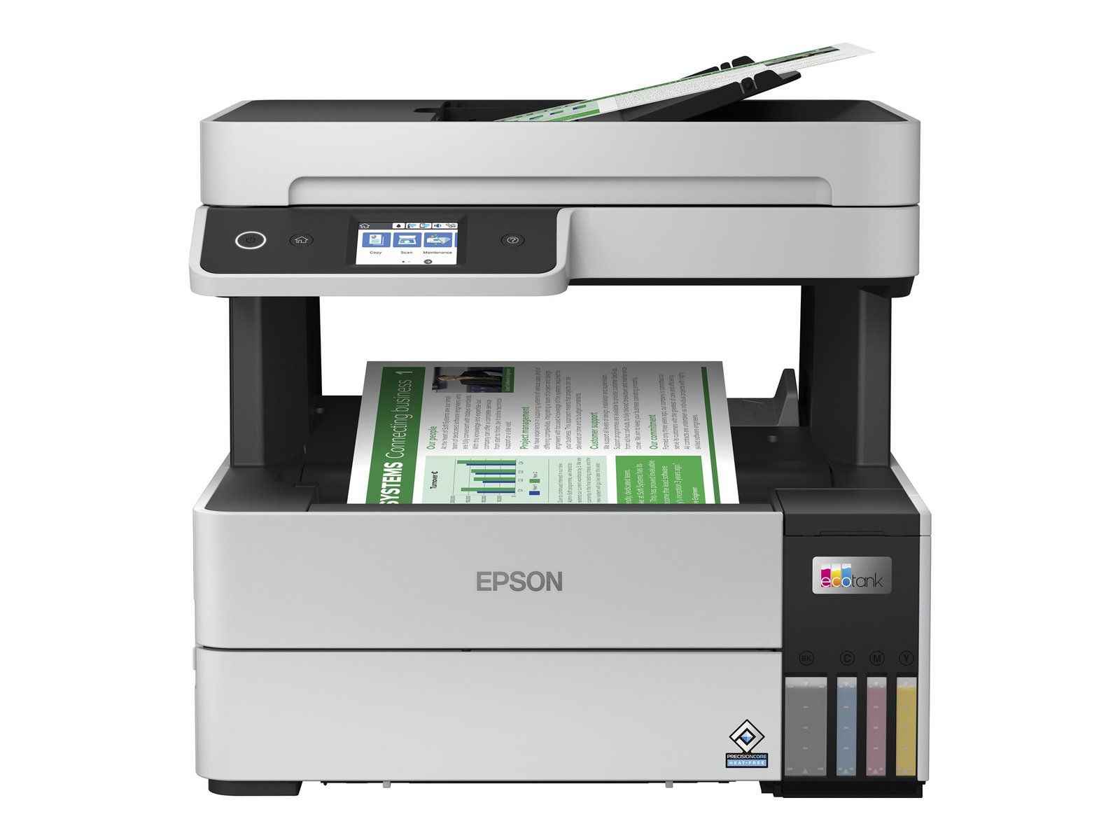Epson Epson Multifunctional printer | EcoTank L6460 | Inkjet | Colour | 3-in-1 | Wi-Fi | Black and white C11CJ89403
