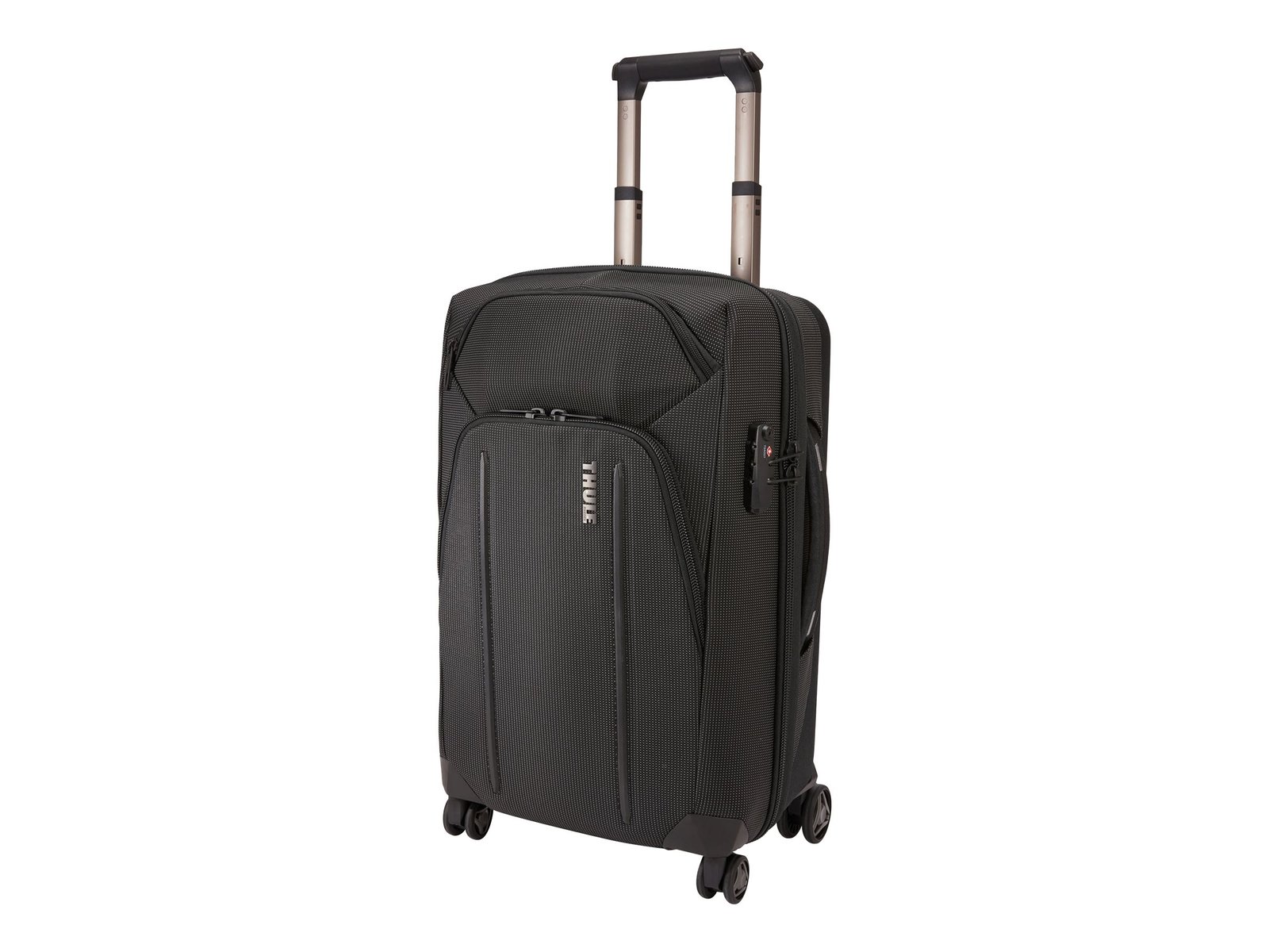 Thule Thule | C2S-22 Crossover 2 | Expandable Carry-on Spinner | Luggage | Black C2S22 BLACK