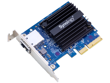 Synology Synology | E10G18-T1 Single Port 10Gb RJ45 PCIe Network Interface Card | PCIe 3.0 x4 E10G18-T1