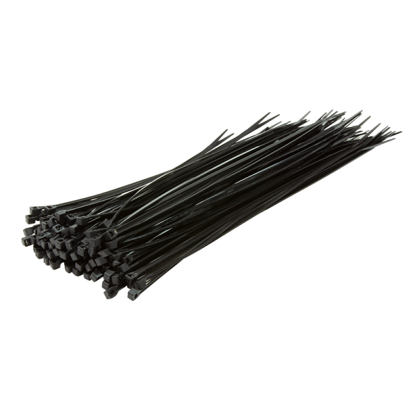 Logilink Cable tie (100 pcs.) | KAB0004B | N/A | Length: 300 x 3.4 mm. For cable bundel diameter: 3 - 80 mm. Meets fire protection class: UL94V-7 | Black KAB0004B