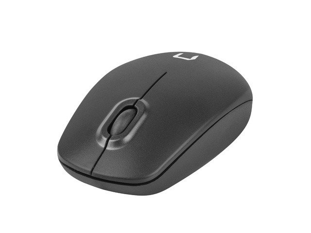 Natec Natec Mouse, Merlin, Wireless, 1600 DPI, Optical, Black | Natec | Mouse | Optical | Wireless | Black-Grey | Merlin NMY-0897