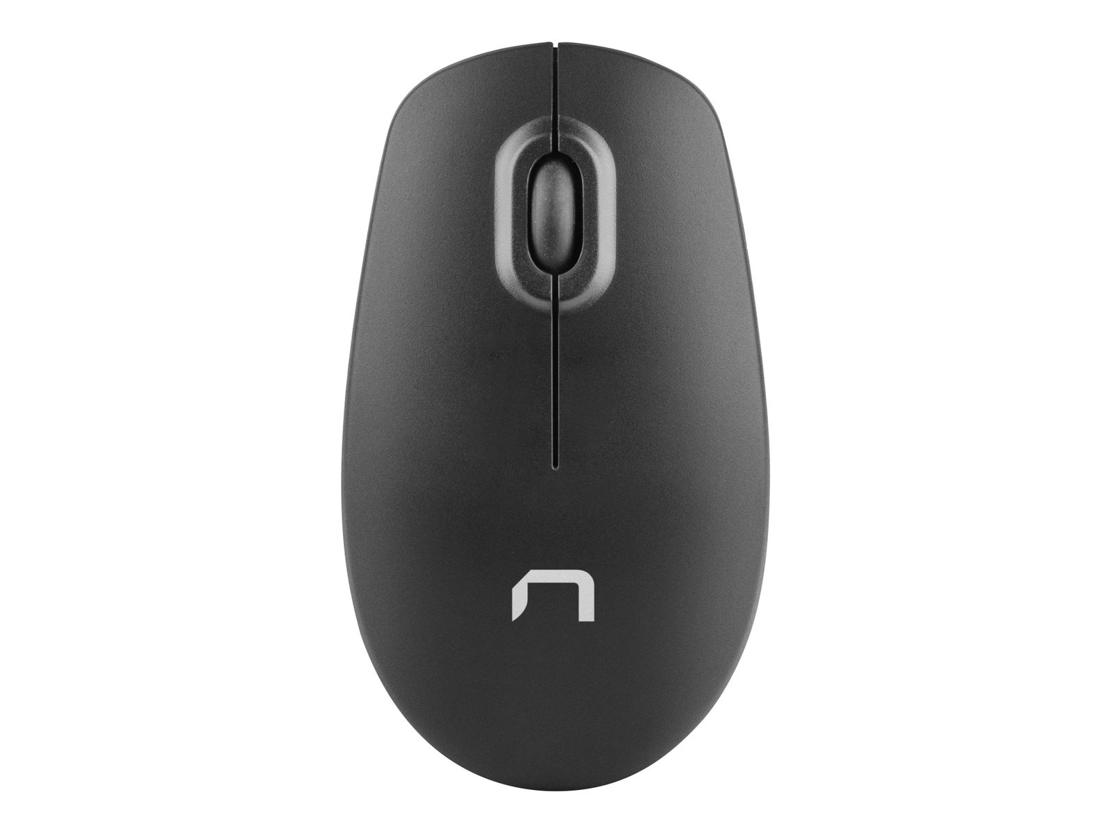 Natec Natec Mouse, Merlin, Wireless, 1600 DPI, Optical, Black | Natec | Mouse | Optical | Wireless | Black-Grey | Merlin NMY-0897