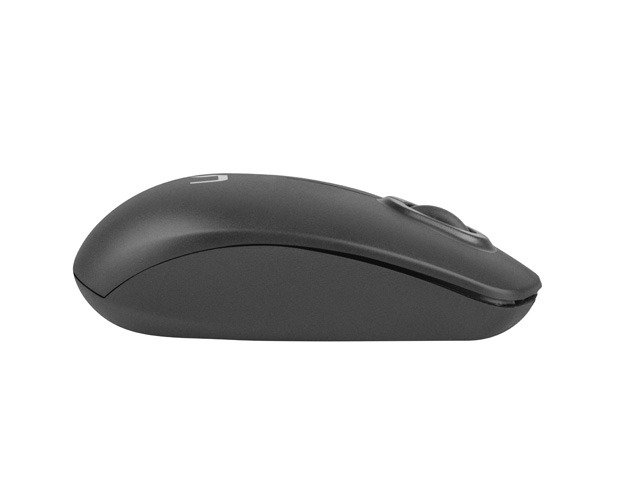 Natec Natec Mouse, Merlin, Wireless, 1600 DPI, Optical, Black | Natec | Mouse | Optical | Wireless | Black-Grey | Merlin NMY-0897