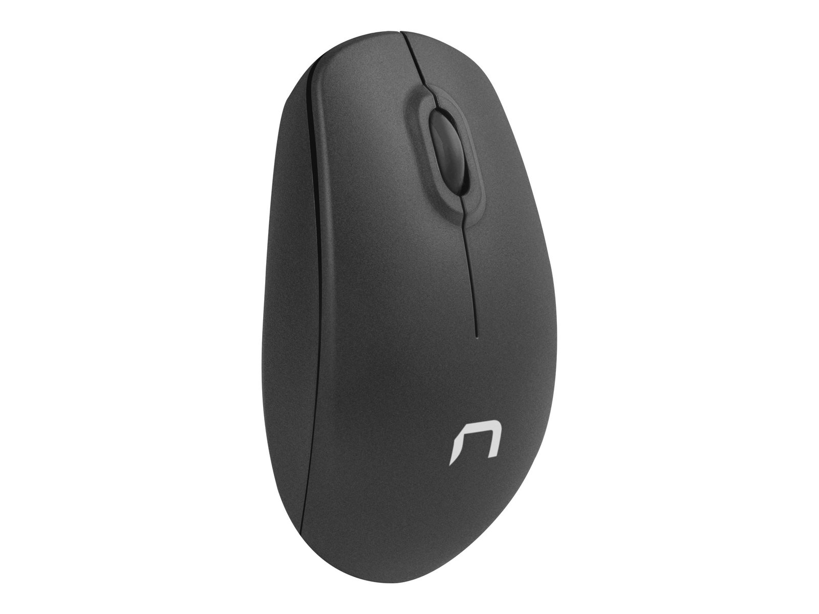 Natec Natec Mouse, Merlin, Wireless, 1600 DPI, Optical, Black | Natec | Mouse | Optical | Wireless | Black-Grey | Merlin NMY-0897