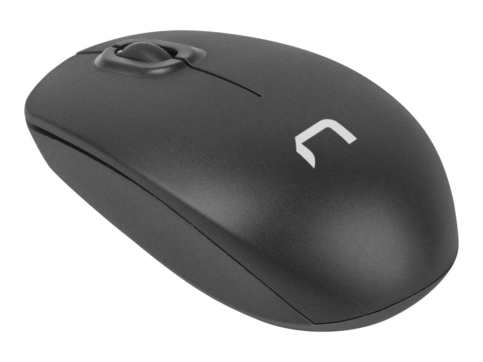 Natec Natec Mouse, Merlin, Wireless, 1600 DPI, Optical, Black | Natec | Mouse | Optical | Wireless | Black-Grey | Merlin NMY-0897