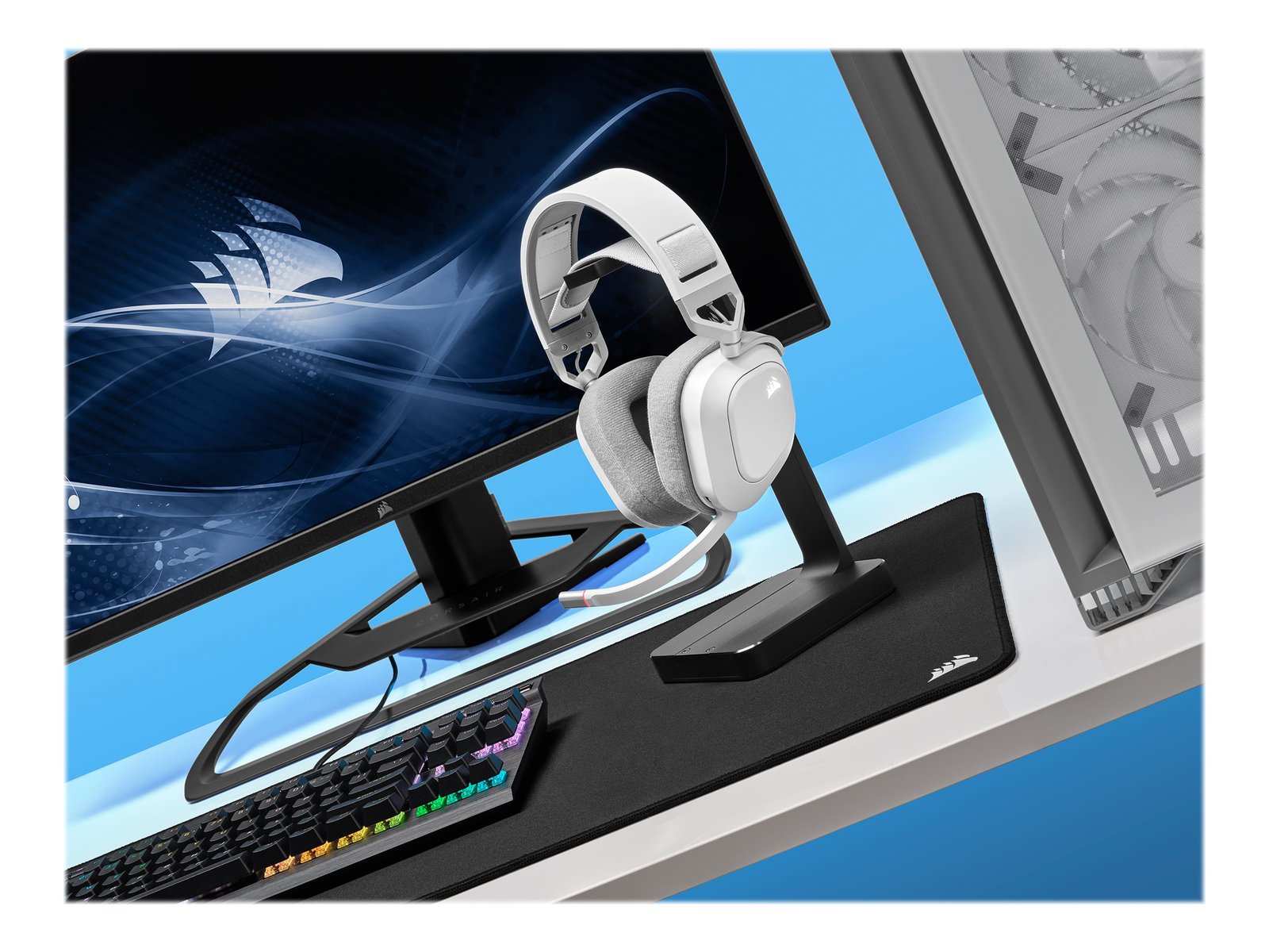 Corsair Corsair | Gaming Headset | HS80 RGB | Wireless | Over-Ear | Wireless CA-9011236-EU