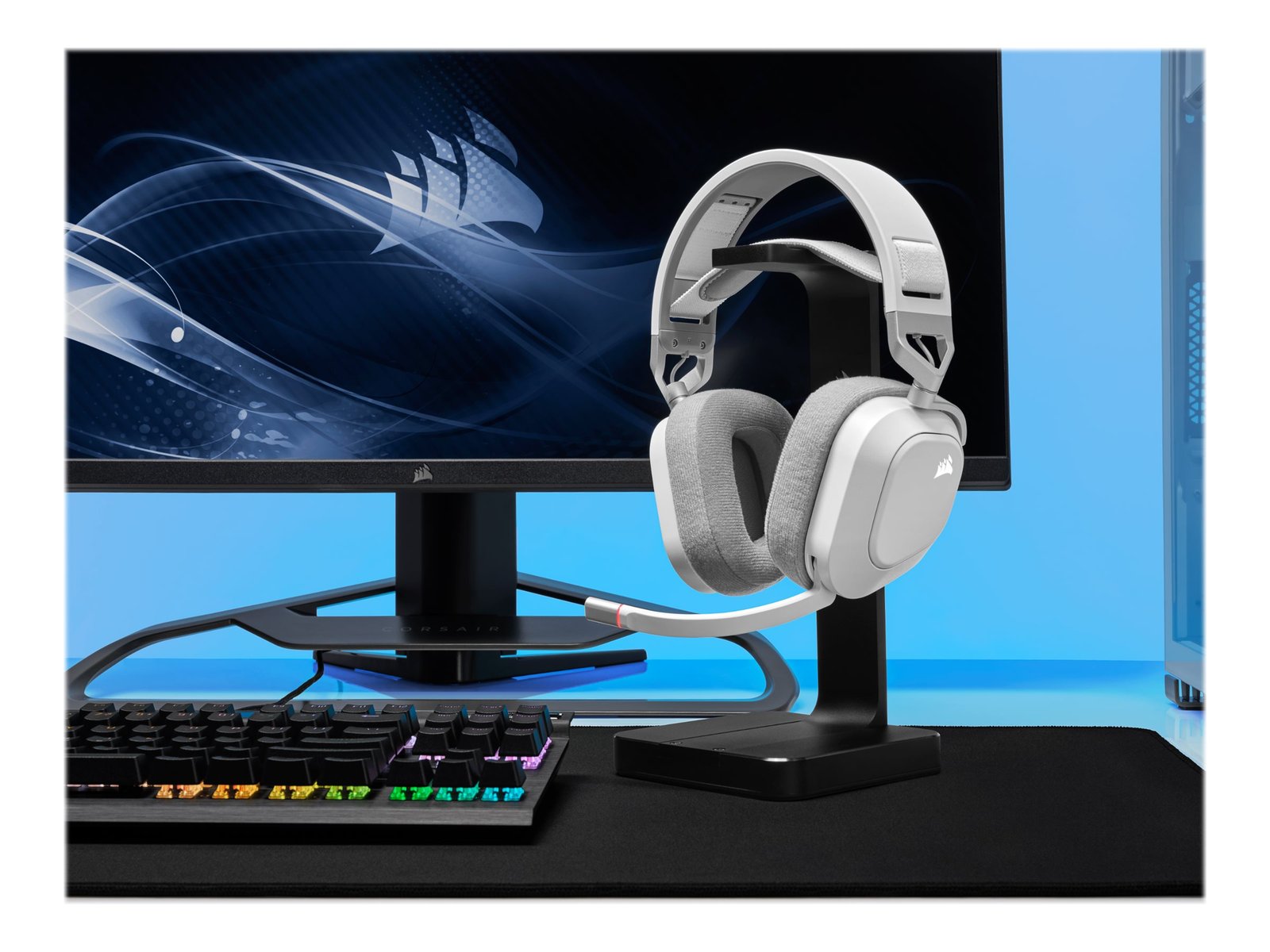 Corsair Corsair | Gaming Headset | HS80 RGB | Wireless | Over-Ear | Wireless CA-9011236-EU