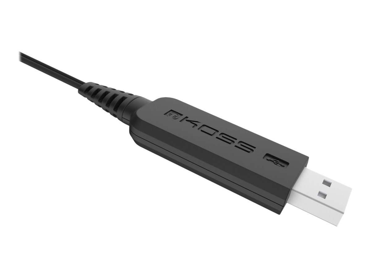 Koss Koss | USB Communication Headsets | CS295 | Wired | On-Ear | Microphone | Noise canceling | Black 194168
