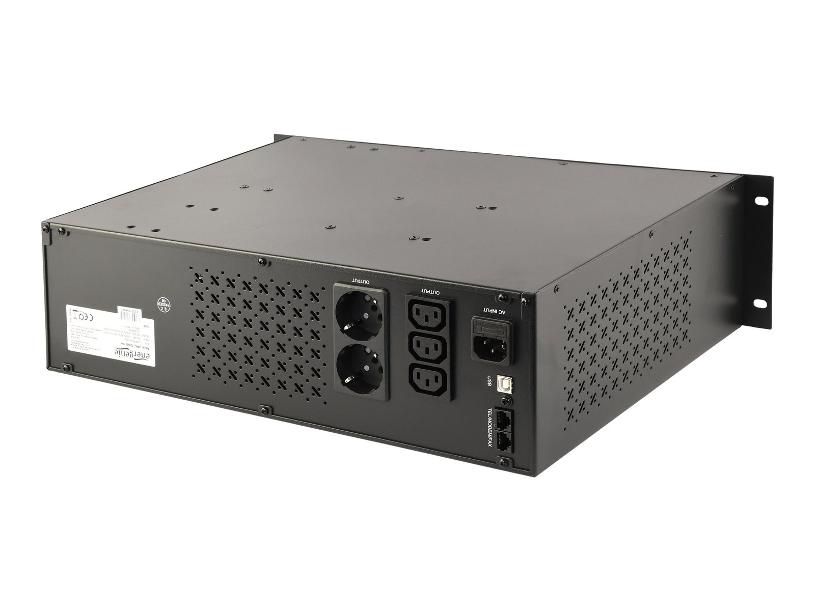 EnerGenie EnerGenie | Rack 1200VA UPS | UPS-RACK-1200 | 1200 VA | 720 W UPS-RACK-1200