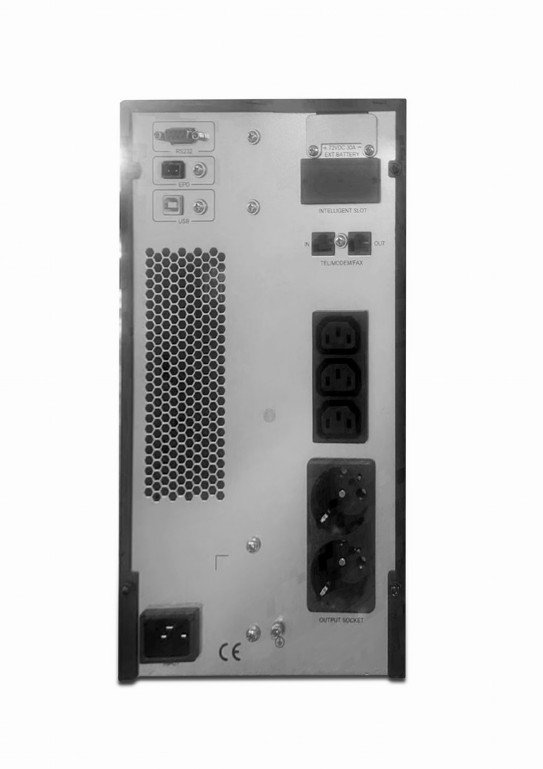 EnerGenie EnerGenie | Pure sine wave UPS with LCD display and USB, 3 x Schuko + 3 x C13 outputs | EG-UPS-PS3000-02 | 3000 VA | 2400 W EG-UPS-PS3000-02