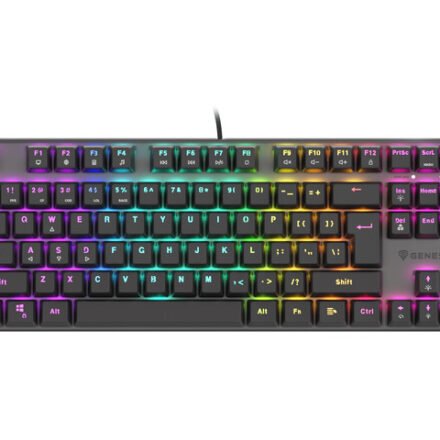 Genesis Genesis | THOR 303 TKL | Black | Mechanical Gaming Keyboard | Wired | RGB LED light | US | USB Type-A | 865 g | Replaceable "HOT SWAP" Switches NKG-1882