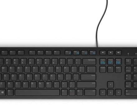 Dell Dell | Keyboard | KB216 | Multimedia | Wired | NORD | Black 580-ADIR