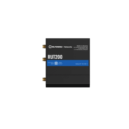 Teltonika LTE Cat 4 Router | RUT200 | 802.11n | 10/100 Mbit/s | Ethernet LAN (RJ-45) ports 2 | Mesh Support No | MU-MiMO No | 2G/3G/4G RUT200010000