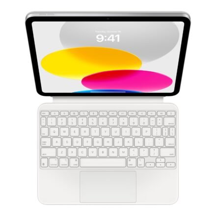 Apple Apple | Magic Keyboard Folio for iPad (10th generation) | White | Compact Keyboard | Wireless | EN MQDP3Z/A