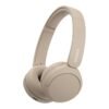 Sony Sony | Wireless Headphones | WH-CH520 | Wireless | On-Ear | Microphone | Noise canceling | Wireless | Beige WHCH520C.CE7