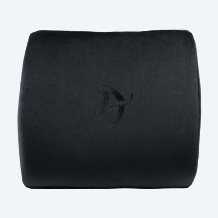 Arozzi Arozzi Velvet polyester | Lumbar Support Pillow | Black AZ-LUMBAR-BV