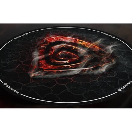 Genesis Genesis Tellur 400 Round Lava Floor Mat | Black NDG-2064