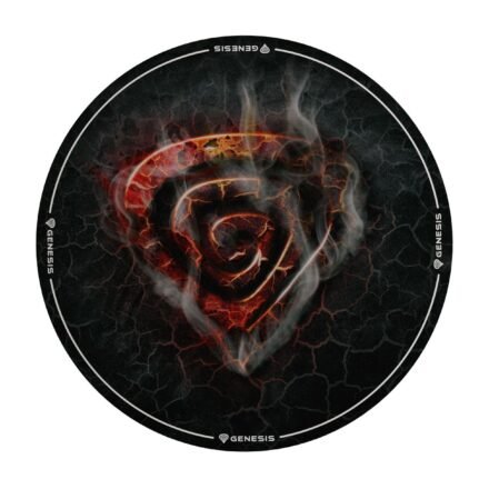 Genesis Genesis Tellur 400 Round Lava Floor Mat | Black NDG-2064