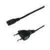 Logilink Logilink | Power cord | CP092 | Black Euro plug (CEE 7/16) | IEC 60320 C7 connector CP092