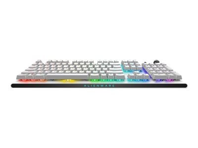 Dell Dell | Alienware Tri-Mode AW920K | Wireless Gaming Keyboard | Wireless | RGB LED light | US | Bluetooth | Lunar Light | Numeric keypad | CHERRY MX Red | Wireless connection 545-BBFK