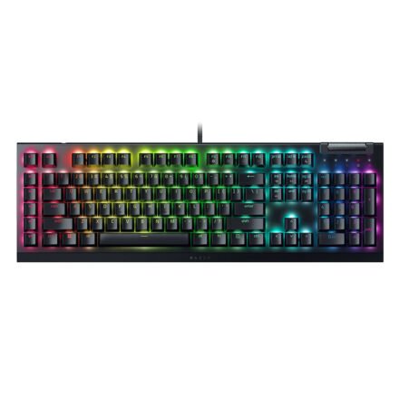 Razer Razer | Mechanical Gaming Keyboard | BlackWidow V4 X | Mechanical Gaming Keyboard | Wired | US | Black | Yellow Mechanical Switches (Linear) RZ03-04701800-R3M1