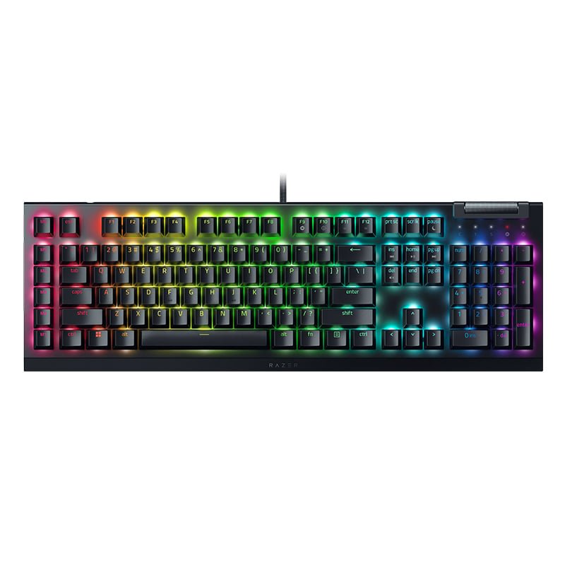 Razer Razer | Mechanical Gaming Keyboard | BlackWidow V4 X | Mechanical Gaming Keyboard | Wired | US | Black | Yellow Mechanical Switches (Linear) RZ03-04701800-R3M1