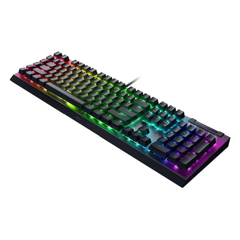 Razer Razer | Mechanical Gaming Keyboard | BlackWidow V4 X | Mechanical Gaming Keyboard | Wired | US | Black | Yellow Mechanical Switches (Linear) RZ03-04701800-R3M1
