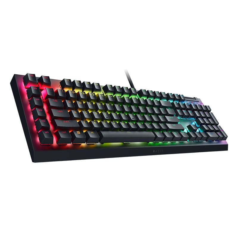 Razer Razer | Mechanical Gaming Keyboard | BlackWidow V4 X | Mechanical Gaming Keyboard | Wired | US | Black | Yellow Mechanical Switches (Linear) RZ03-04701800-R3M1