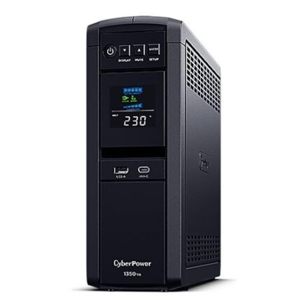CyberPower CyberPower | PFC Sinewave UPS Series | CP1350PFCLCD | 1350 VA | 880 W | 144 V | 88 V | NEMA 5-15P, 5 ft. cord CP1350EPFCLCD