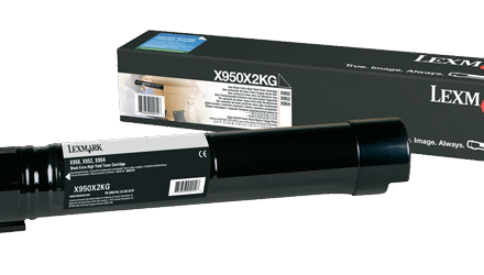 Lexmark Lexmark X950X2KG | X95x Black Extra High Yield Toner Cartridge (32K) | Cartridge | Black X950X2KG