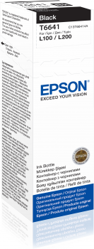 Epson Epson T6641 Ink bottle 70ml | Ink Cartridge | Black C13T66414A