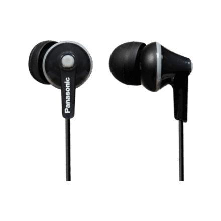 Panasonic Panasonic | RP-HJE125E-K | Headphones | In-ear | Black RP-HJE125E-K