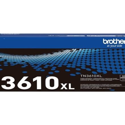 Brother Brother TN-3610XL Genuine High Yield Toner Cartridge, Black | Brother TN3610XL | Toner cartridge | Black TN3610XL