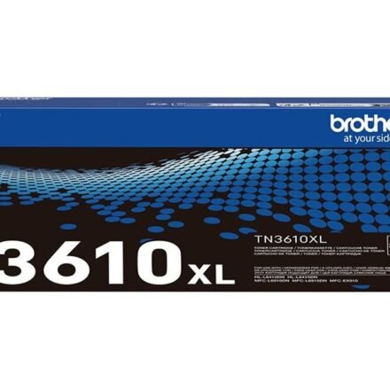 Brother Brother TN-3610XL Genuine High Yield Toner Cartridge, Black | Brother TN3610XL | Toner cartridge | Black TN3610XL