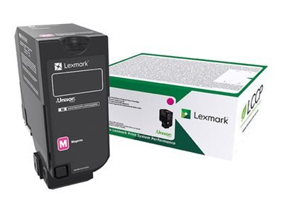 Lexmark Lexmark CS725 Magenta Return Programme 12K Toner Cartridge | Lexmark 74C2HM0 | CS725 12K Toner Cartridge | Toner Cartridge | Magenta 74C2HM0
