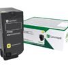 Lexmark Lexmark CS725 Yellow Return Programme 12K Toner Cartridge | Lexmark 74C2HY0 | CS725 12K Toner Cartridge | Toner Cartridge | Yellow 74C2HY0