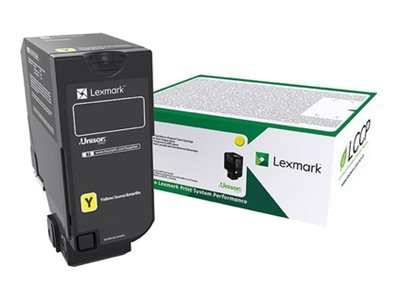 Lexmark Lexmark CS725 Yellow Return Programme 12K Toner Cartridge | Lexmark 74C2HY0 | CS725 12K Toner Cartridge | Toner Cartridge | Yellow 74C2HY0