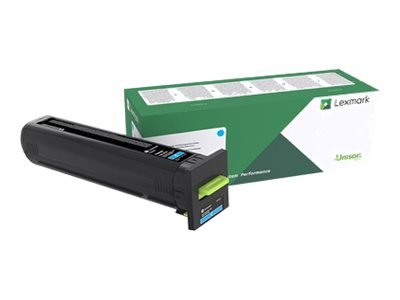 Lexmark Lexmark CX825, 860 Cyan Return Programme 22K Toner Cartridge | Lexmark 82K2XC0 | CX825,860 22K Toner Cartridge | Toner Cartridge | Cyan 82K2XC0