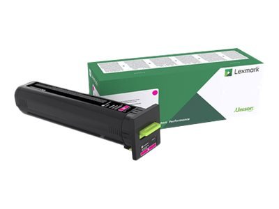 Lexmark Lexmark CX860 Magenta Return Programme 55K Toner Cartridge | Lexmark 82K2UM0 | Lexmark - Ultra High Yield - magenta - original - toner cartridge - LCCP, LRP | Toner cartridge | Magenta 82K2UM0