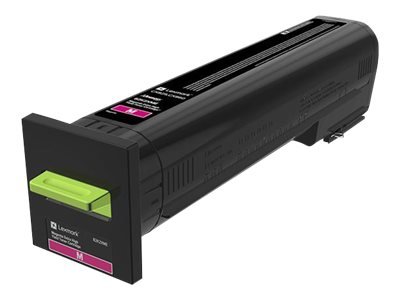 Lexmark Lexmark CX825, 860 Mag Corp 22K Cartridge | Lexmark 82K2XME | Lexmark - Extra High Yield - magenta - original - toner cartridge - LCCP, LRP, Lexmark Corporate | Toner cartridge | Magenta 82K2XME